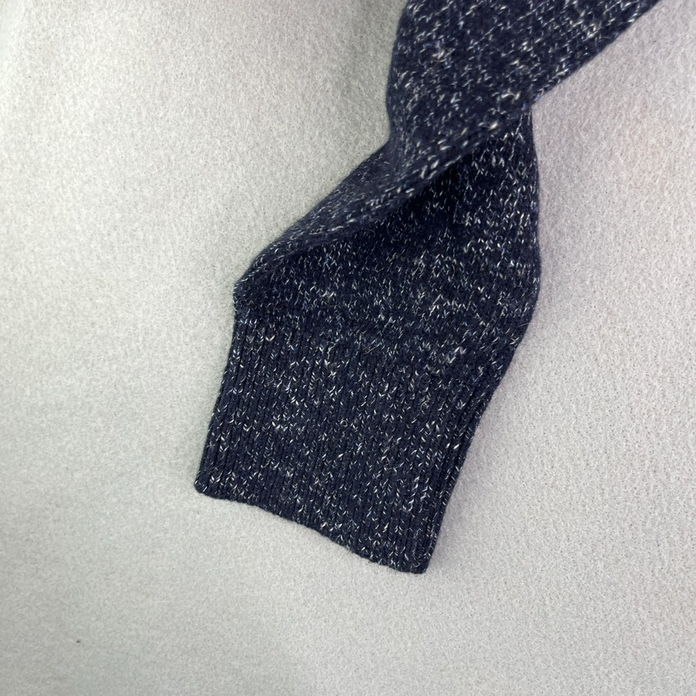 Banana Republic Blue Crewneck Sweater Made with Italian Yarn Size Large - Picture 5 of 8